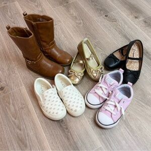 Toddler Girl Shoes- Mixed Lot of 5 pairs - Size 9c/10c